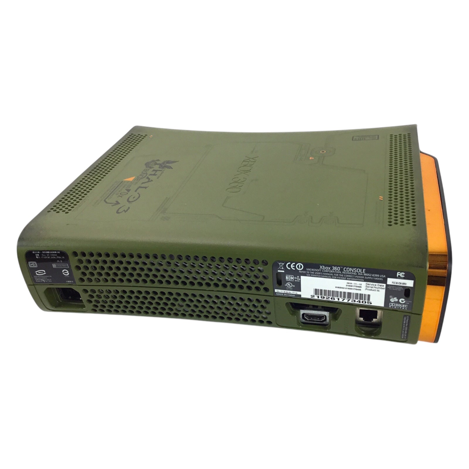 Xbox 360 Halo 3 Limited Edition Console (No Controller) - Working Condition