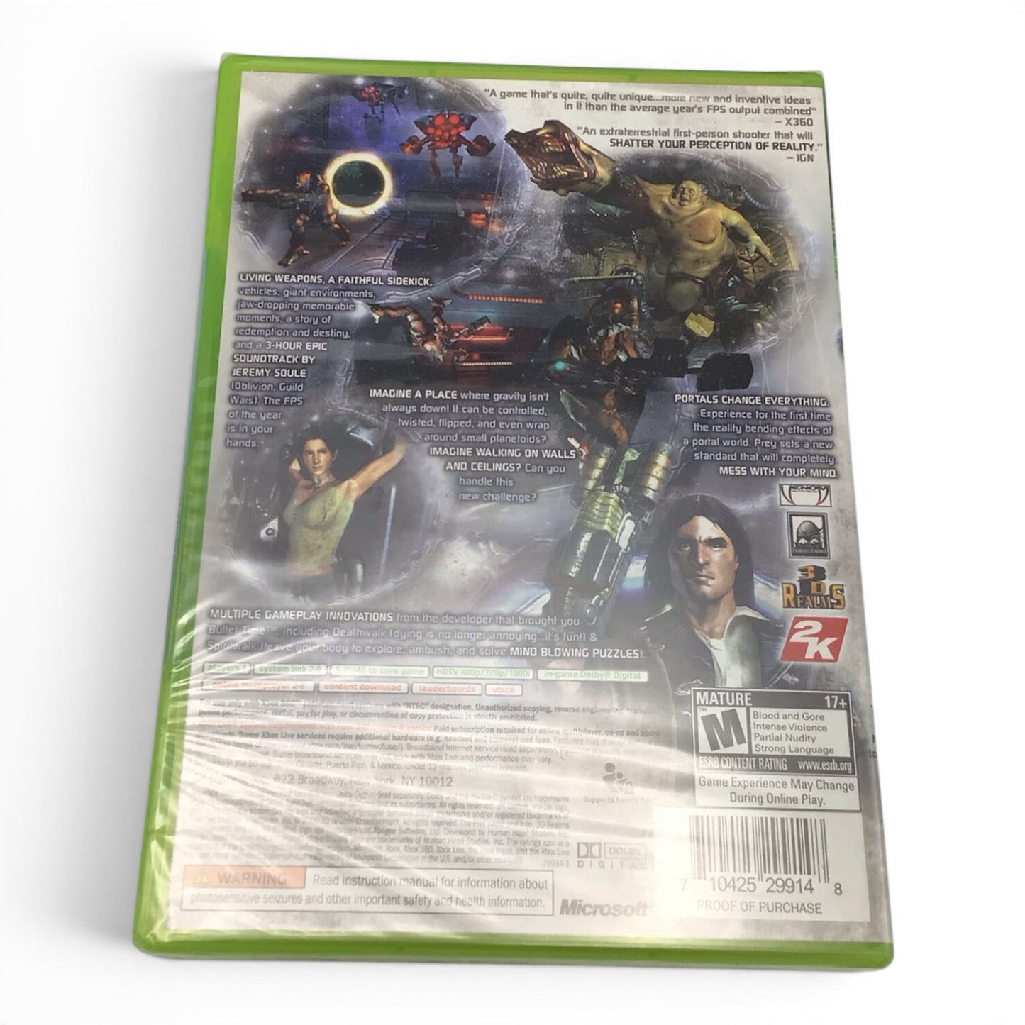 Xbox 360 Prey - New