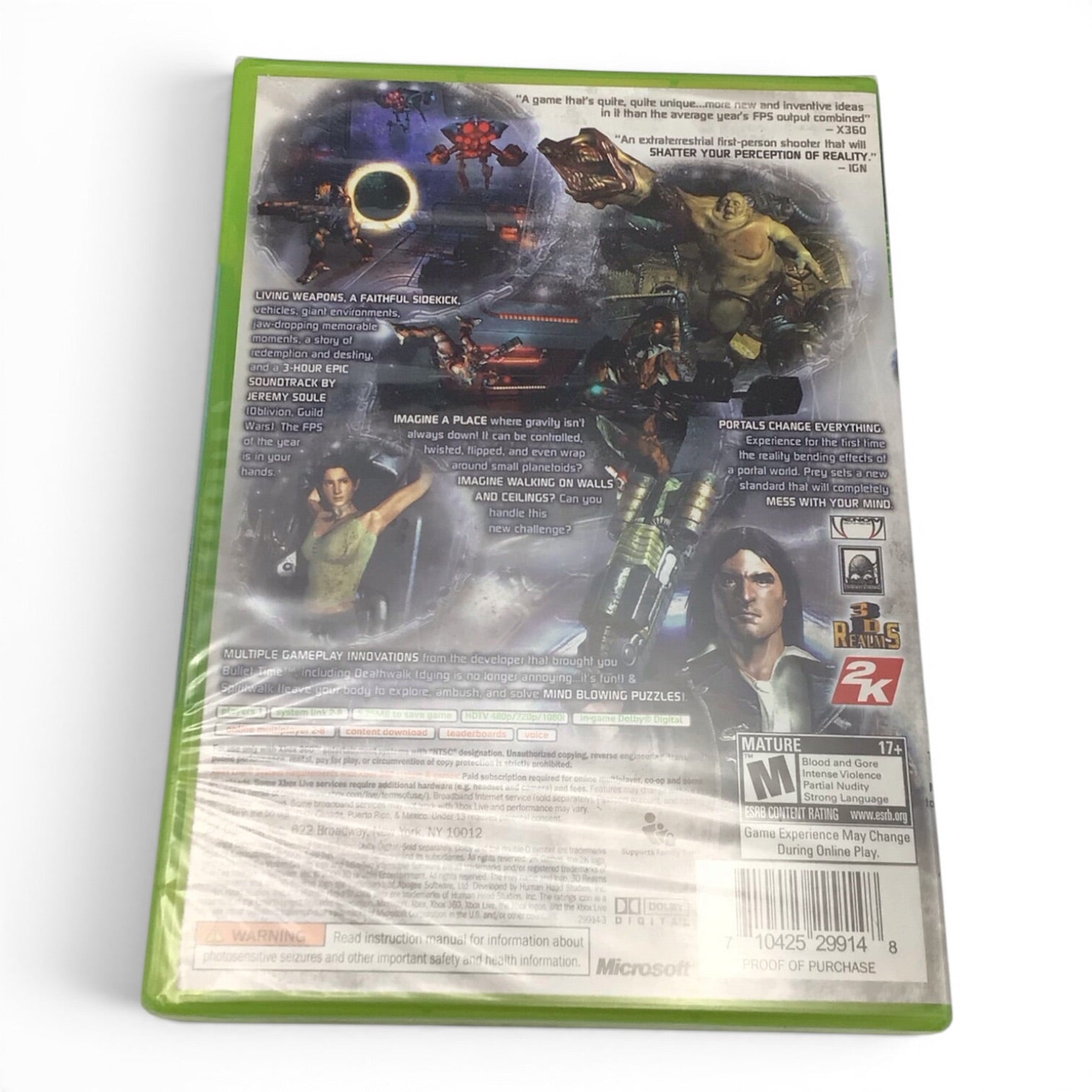 Xbox 360 Prey - New