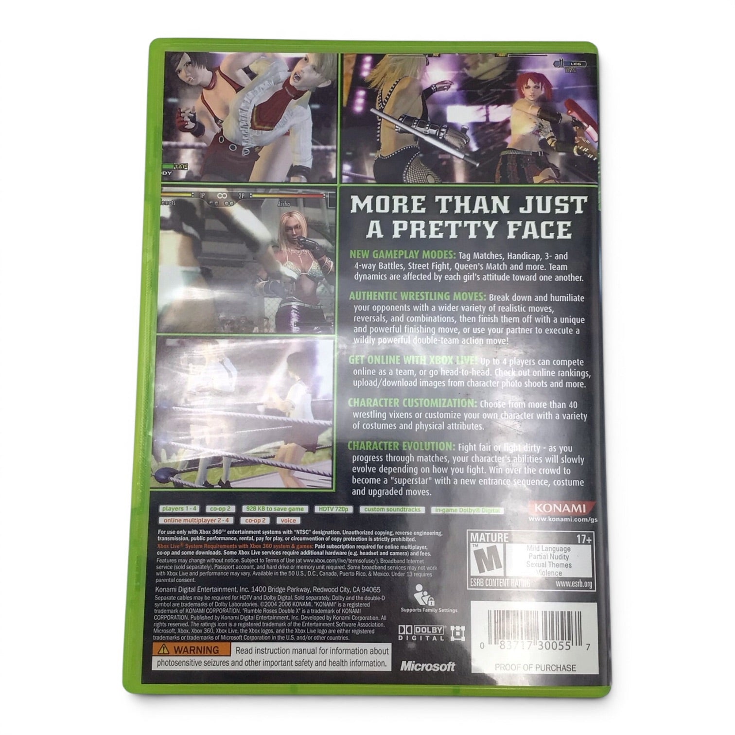 Xbox 360 Rumble Roses - Konami