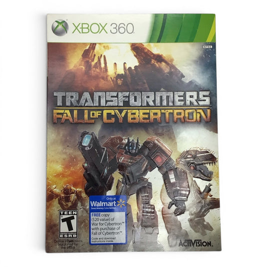 Xbox 360 Transformers Fall of Cybertron