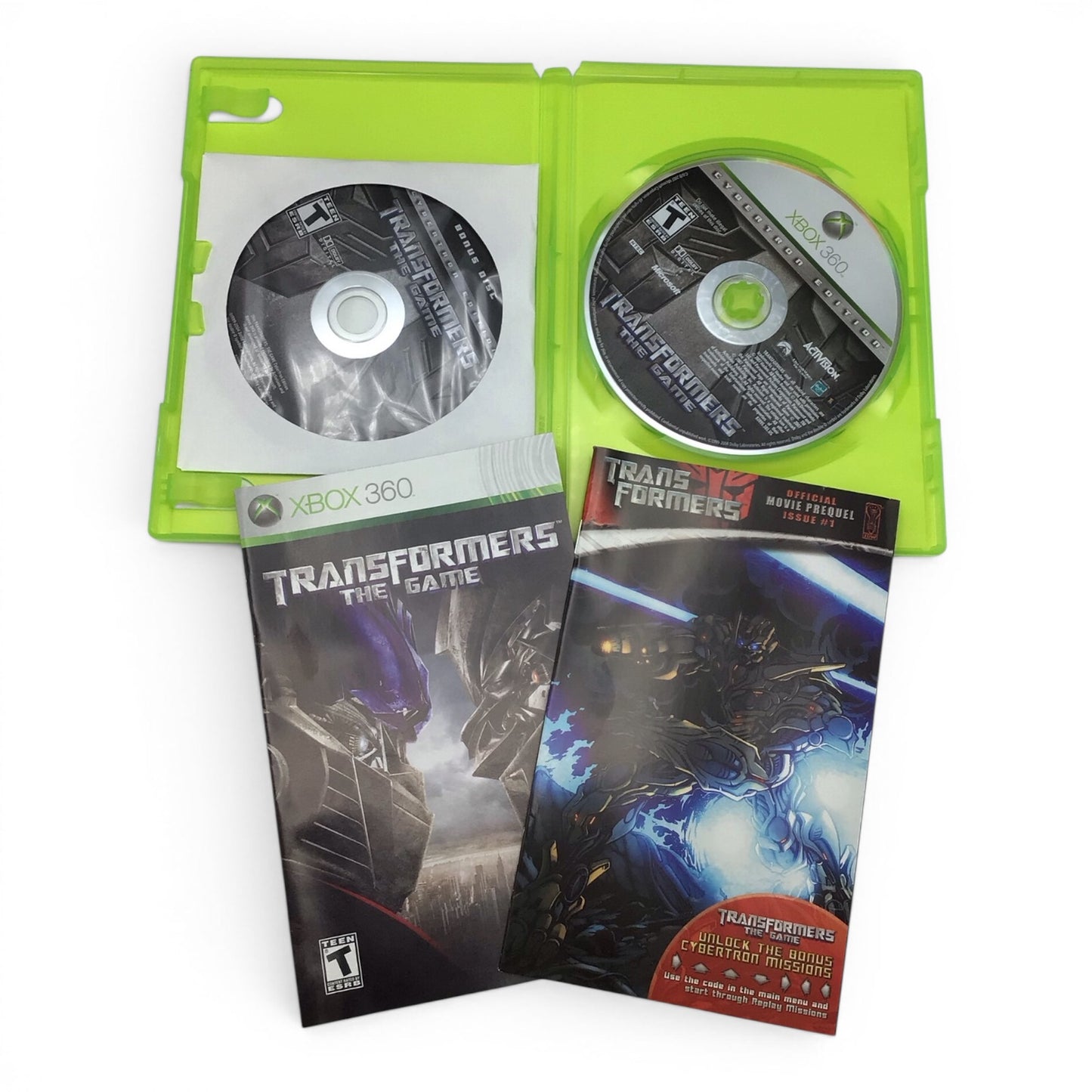 Xbox 360 Transformers The Game Cybertron Edition