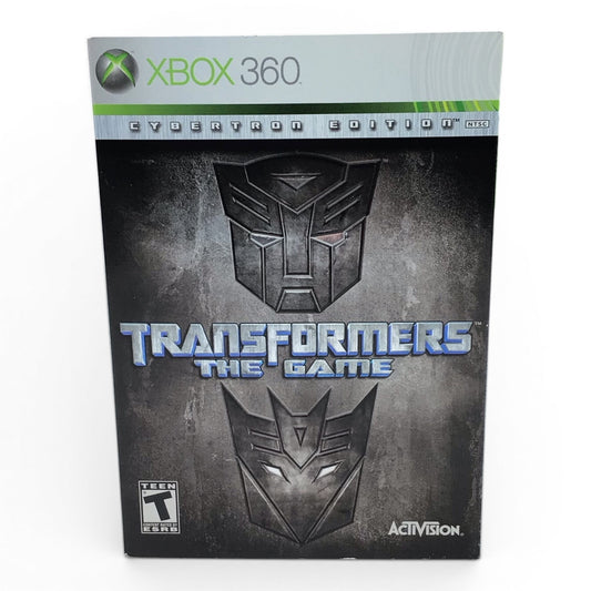 Xbox 360 Transformers The Game Cybertron Edition