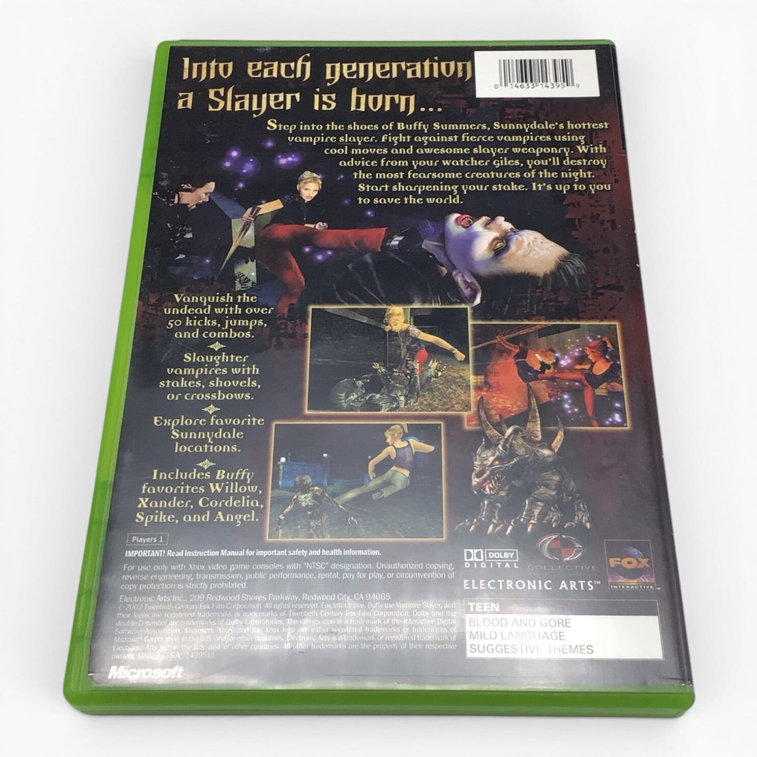 Xbox Buffy the Vampire Slayer