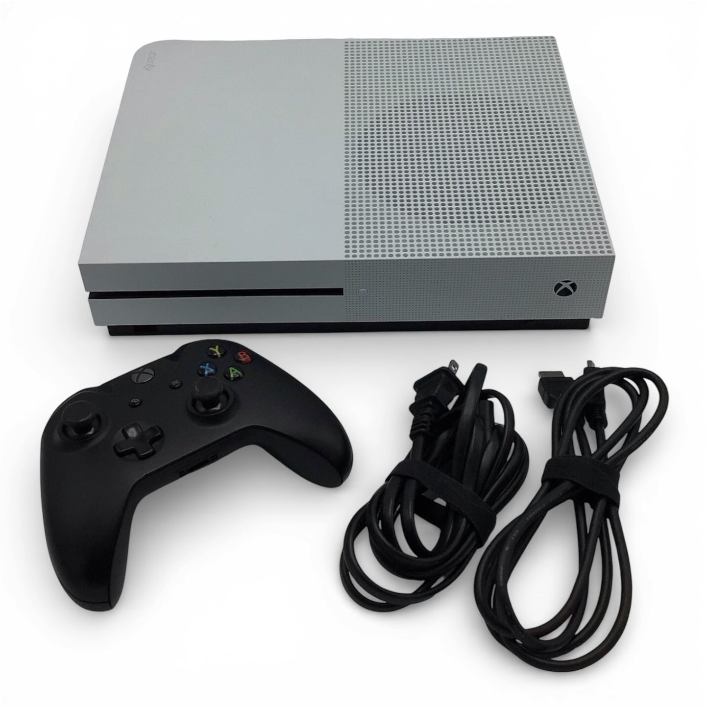 Xbox One S Set with Controller and Cables - Testing & Working