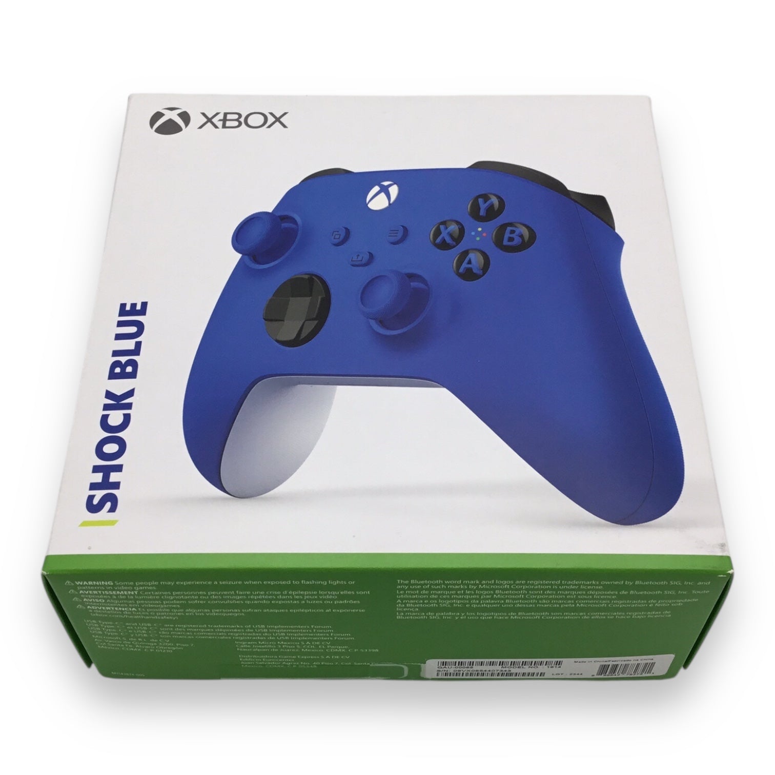 Xbox Wireless Controller in Shock Blue - New in Box