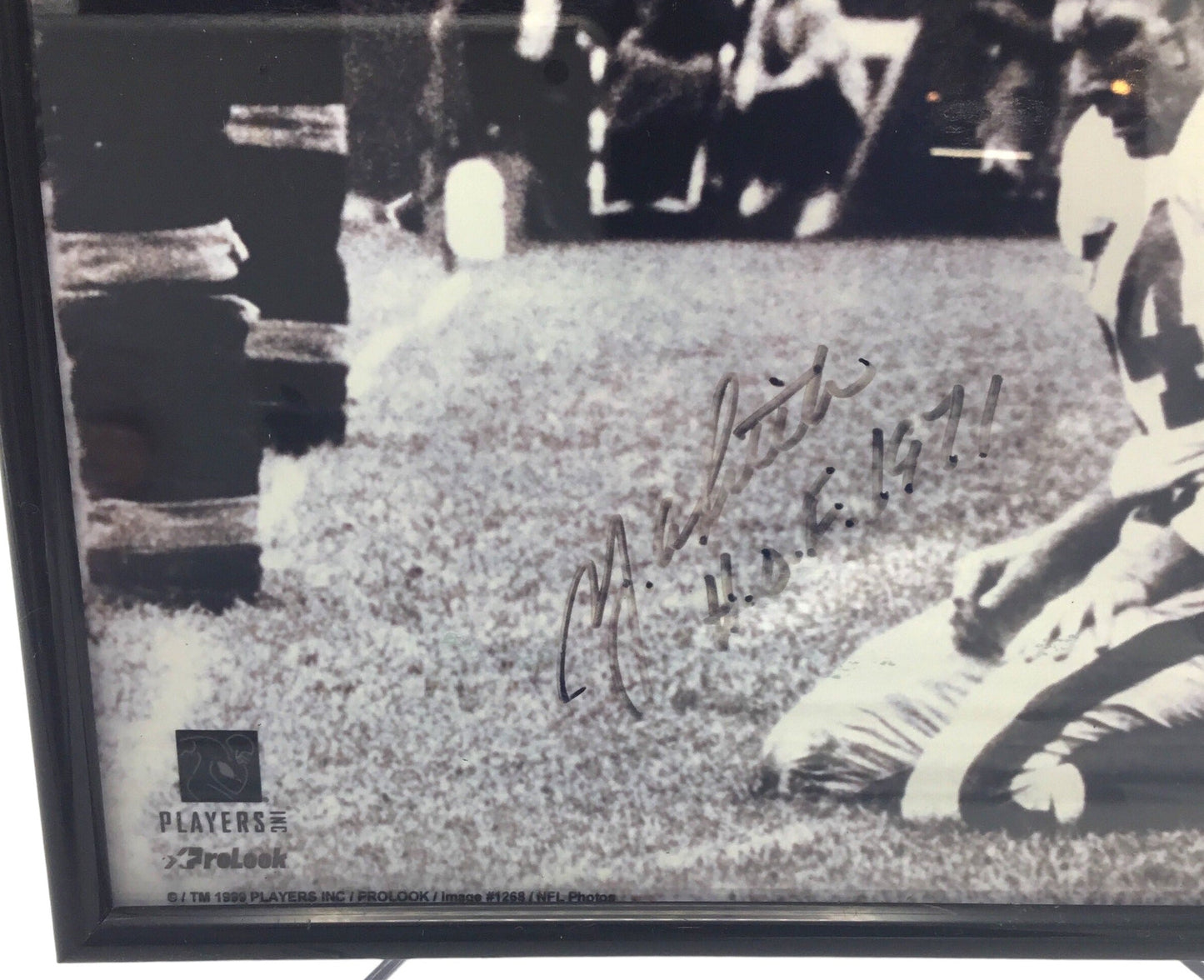 Y.A. Tittle Autographed 8x10" Photo JSA COA