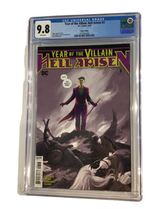 Year Of The Villain: Hell Arisen #3 - Third Printing CGC 9.8 - First App of Punchline