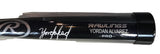 Yordan Alvarez Autographed Rawlings Baseball Bat - JSA Certified