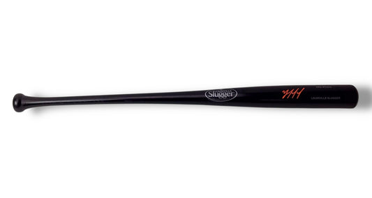 Yordan Alvarez Signed Orange Auto Louisville Slugger Pro Stock Black Bat w/ Beckett Cert.