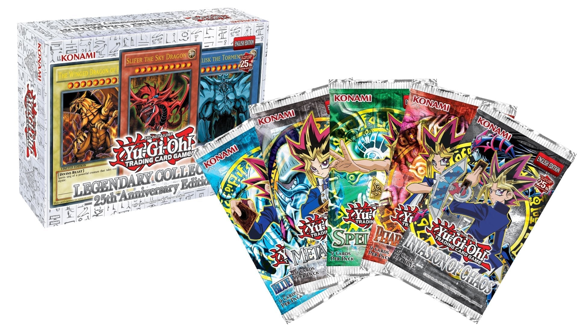 Yu-Gi-Oh! Cards Legendary Collection 25Th Anniversary SPELL RULER Packs