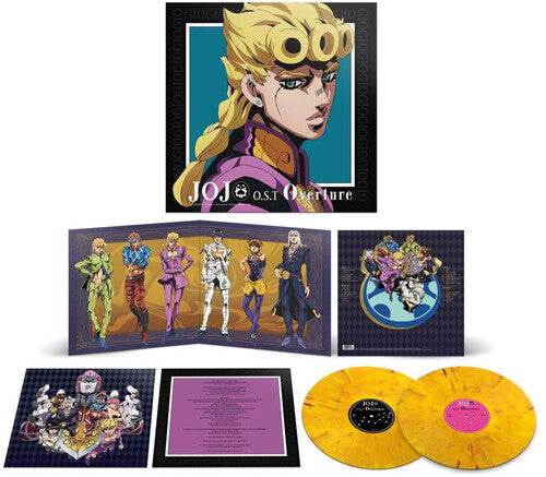 Yugo Kanno - Jojo's Bizarre Adventure - Golden Wind: Vol. 1 OST | Yellow Vinyl LP Album