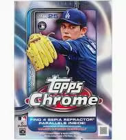 2025 Topps Chrome Blaster Box - 4 Sepia Refractor Parallels Inside!
