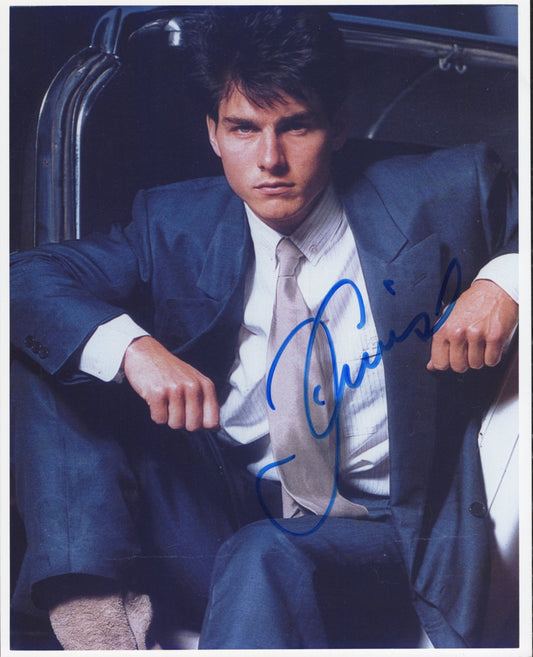 om Cruise Signed Photo 8x10 Rain Man Mission Impossible