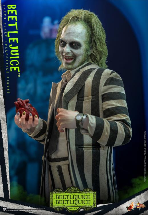 Hot Toys Beetlejuice Beetlejuice 1/6 Scale Collectible Figure MMS767 – New Sealed