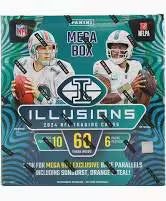 2024 Panini Illusions Football Mega Box - 60 Cards Per Box