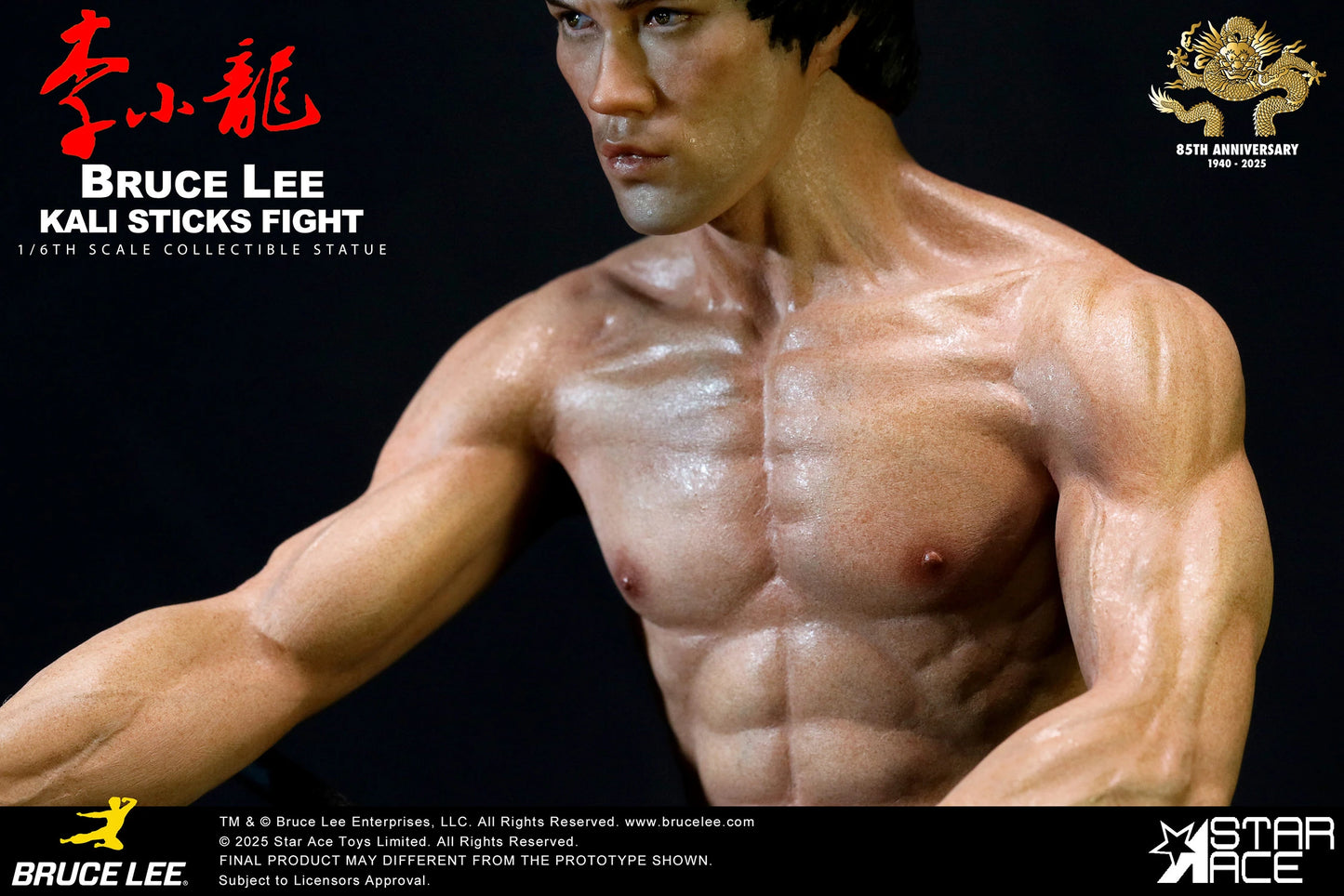 Bruce Lee Kali Sticks Fight 1/6th Scale Statue By Star Ace